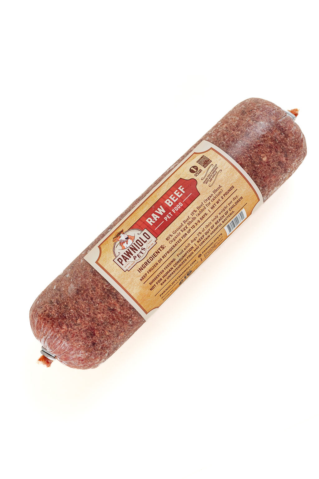 2# Raw Beef Pet Food