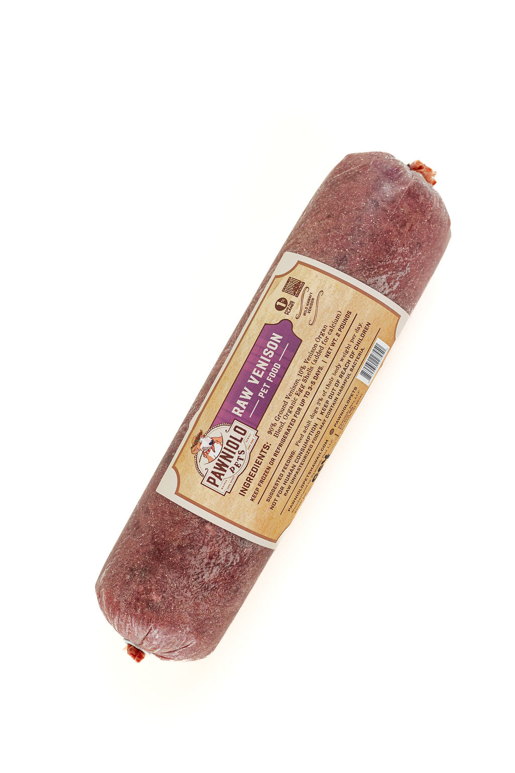 2# Raw Venison Pet Food