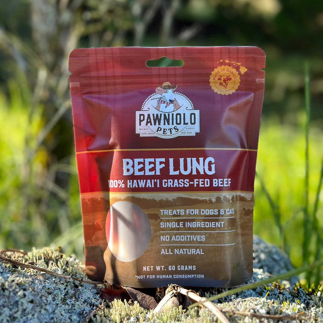 Pawniolo Pets Beef Lung Treats